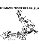 Shimano front derailleur