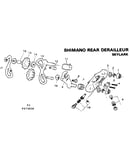 Shimano rear derailleur