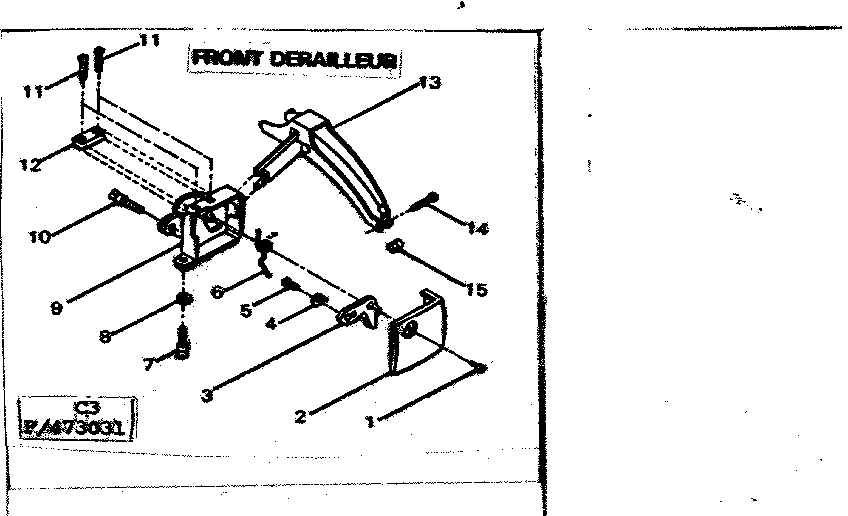 Front derailleur