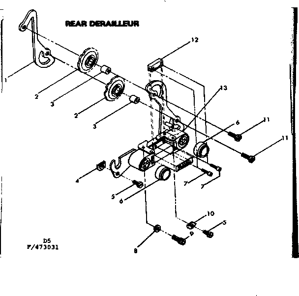Rear derailleur