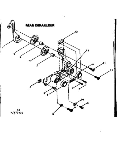 Rear derailleur