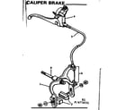 Sears 502473031 caliper brake diagram