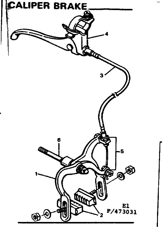 Caliper brake