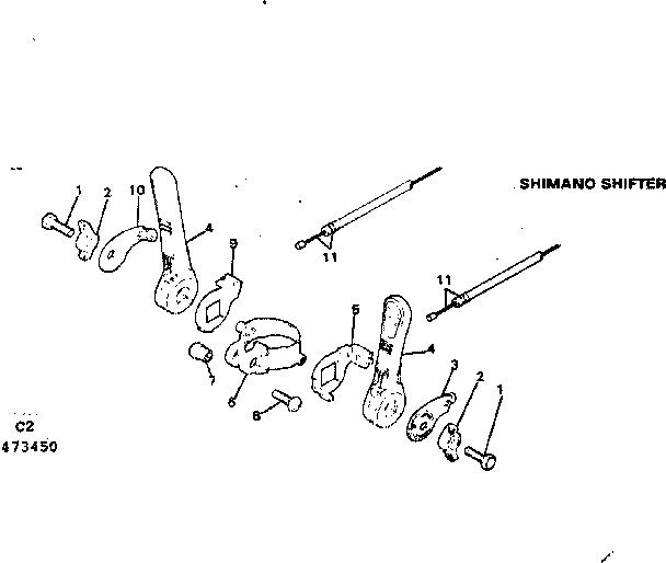 SHIMANO SHIFTER