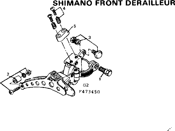 SHIMANO FRONT DERAILLEUR