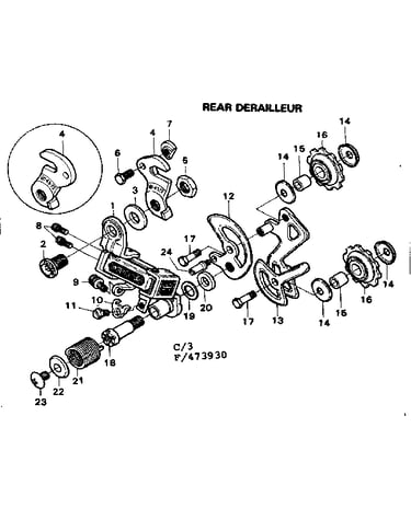 Rear derailleur