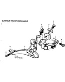 Suntour front derailleur