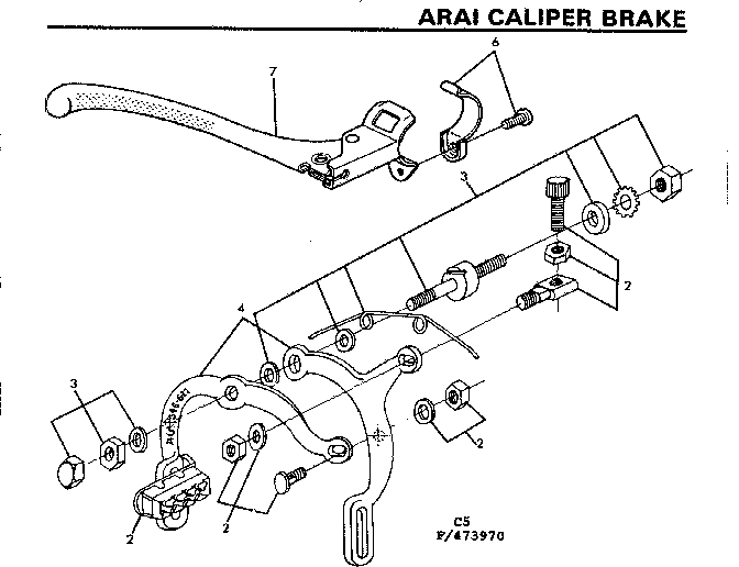 ARAI CALIPER BRAKE