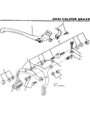 Arai caliper brake