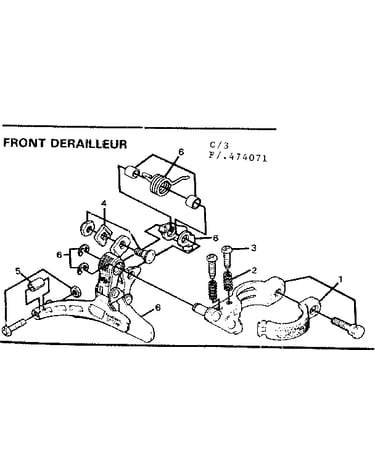 Front derailleur