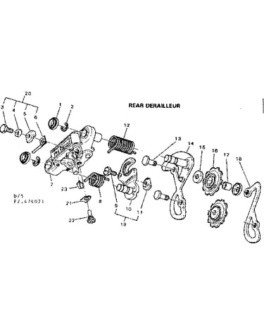 Rear derailleur