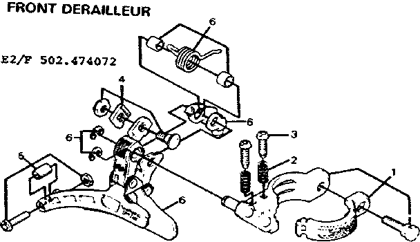 Front derailleur