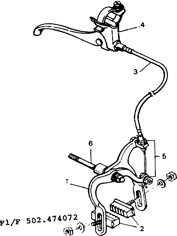 Brake stirrup