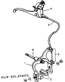 Brake stirrup