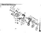 Sears 502474140 shimano rear derailleur diagram