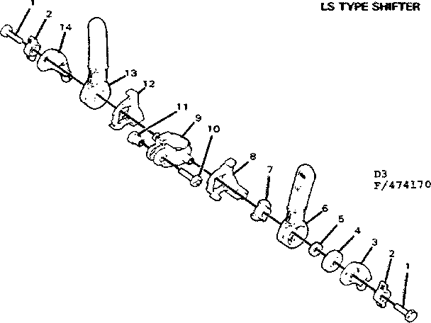 Ls type shifter
