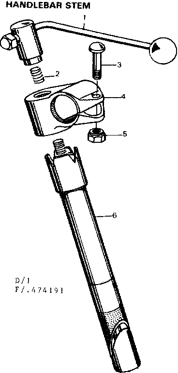Handlebar stem