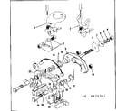 Sears 502474341 caliper brake diagram