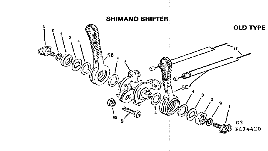 Shimano shifter