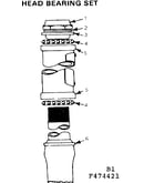 Head bearing set
