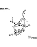 Caliper brake-side pull