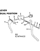 Caliper brake-lever dual position