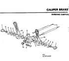 Sears 502474422 caliper brake-shimano shifter diagram