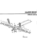 Caliper brake-shimano shifter