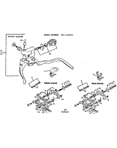 Shimano caliper