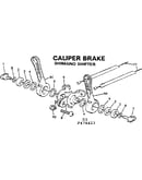 Caliper brake/shimano shifter