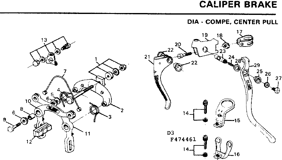 Caliper brake