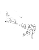 Double chain wheel