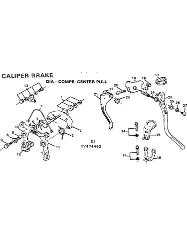 Caliper brake