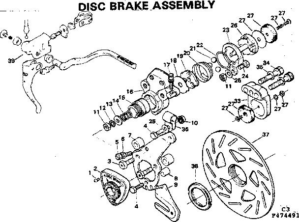 Disc brake assembly