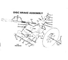 Sears 502474492 disc brake assembly diagram