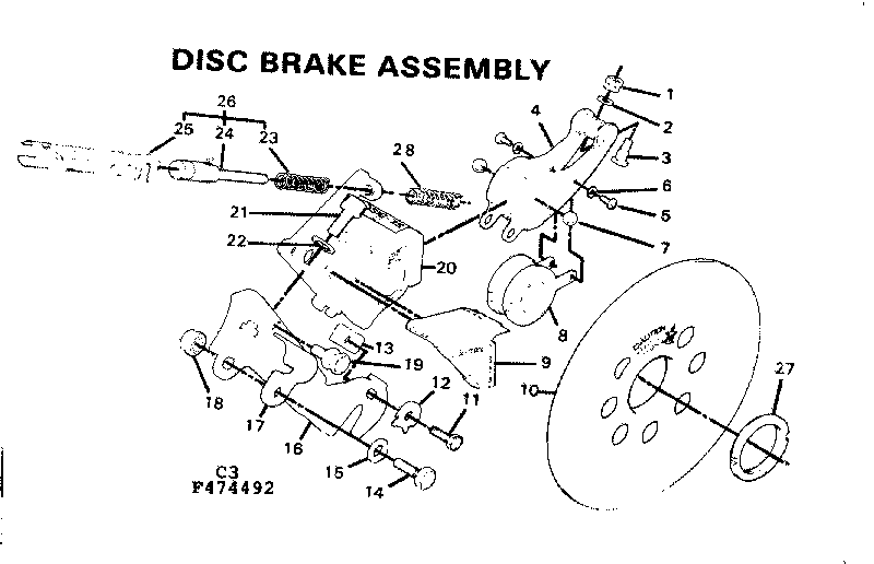 Disc brake assembly