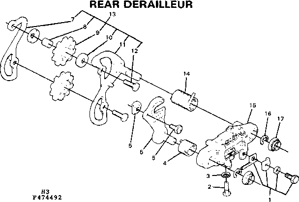Rear derailleur
