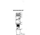 Sears 502474711 head bearing set diagram