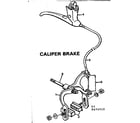 Sears 502474512 caliper brake diagram