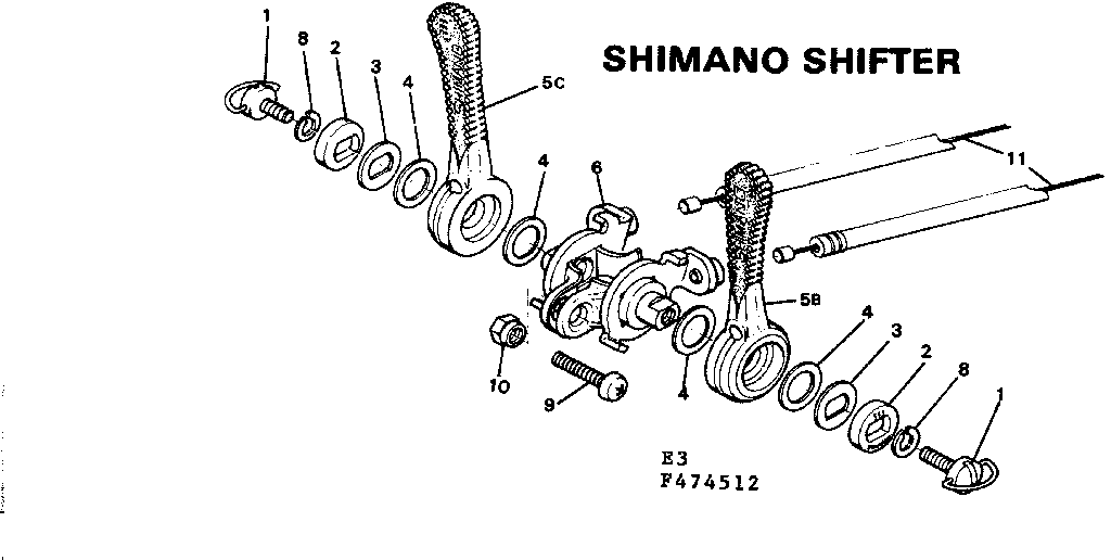Shimano shifter