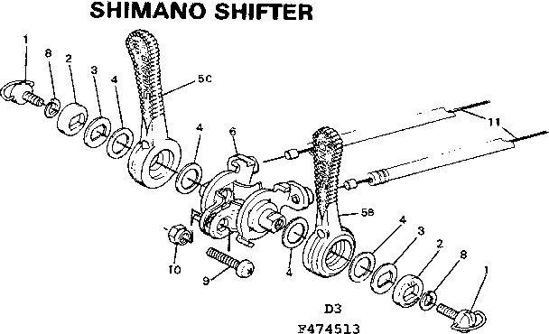 Shimano shifter