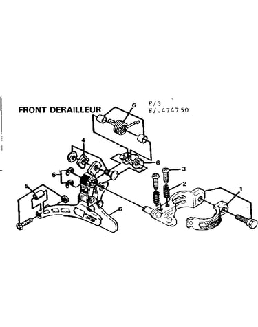 Front derailleur