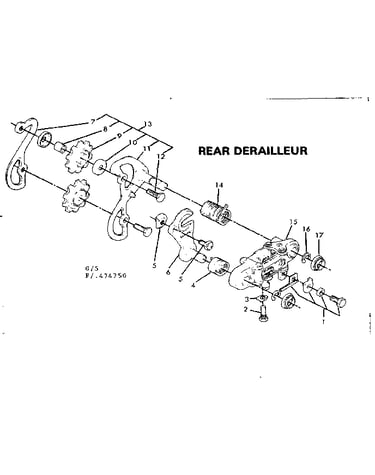 Rear derailleur