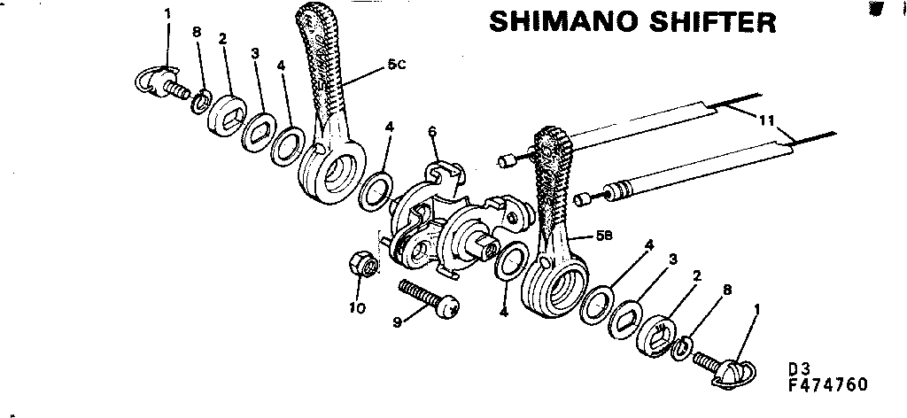 Shimano shifter