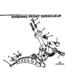 Shimano front derailleur
