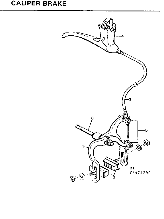 Caliper brake