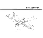 Sears 502474790 shimano shifter diagram