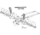 Sears 502474811 shimano shifter old type diagram