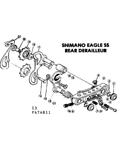Shimano eagle ss rear derailleur