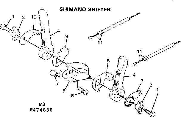 Shimano shifter